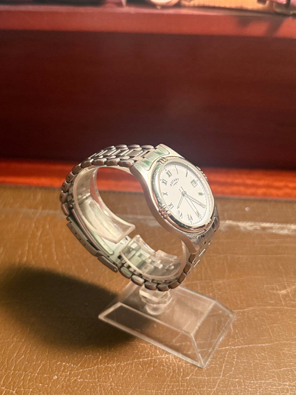Men’s vintage rotary quartz watch