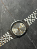 mens vintage automatic silver seiko 5 watch