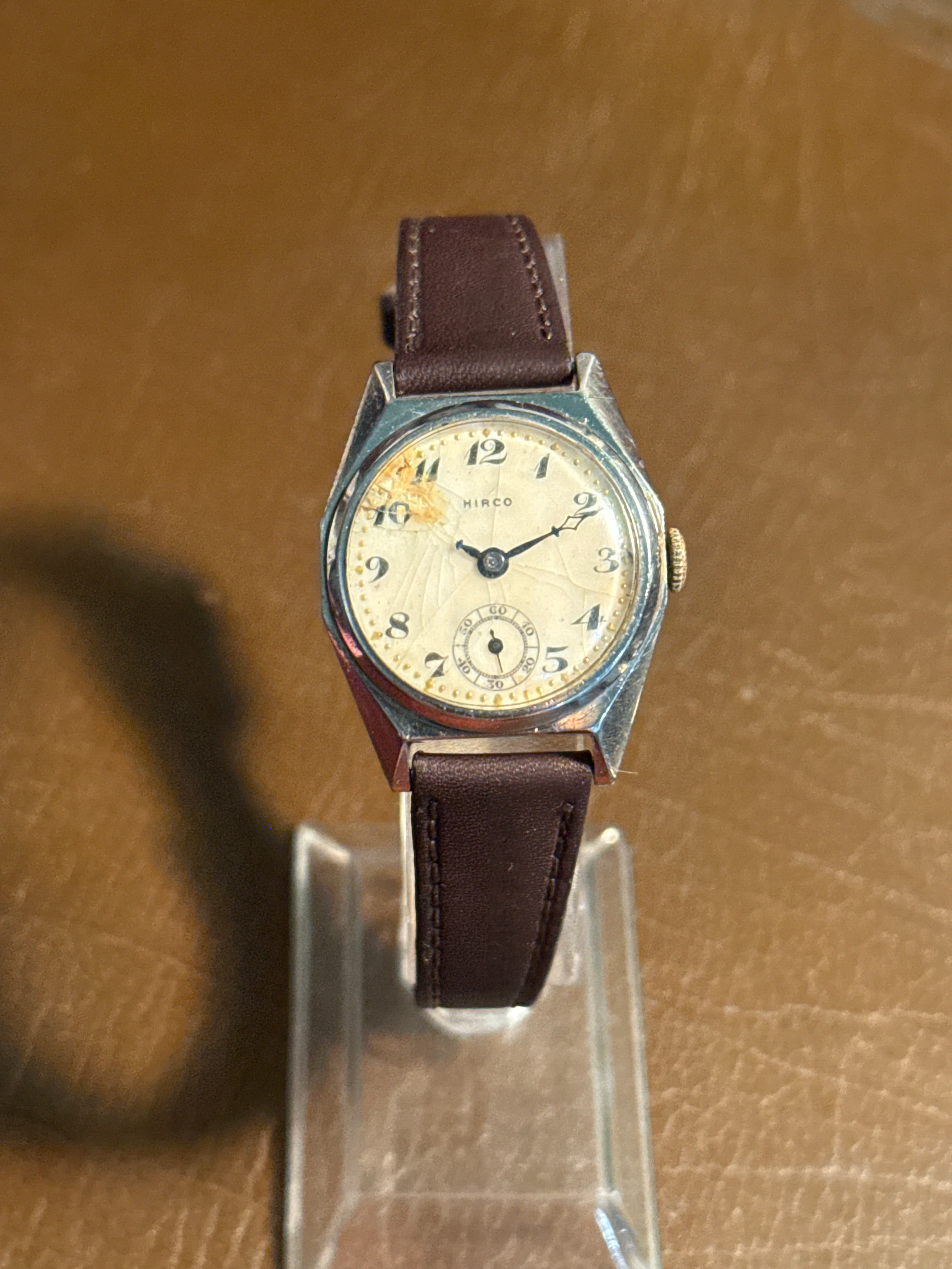 Men’s vintage hirco 1950s manual wind watch