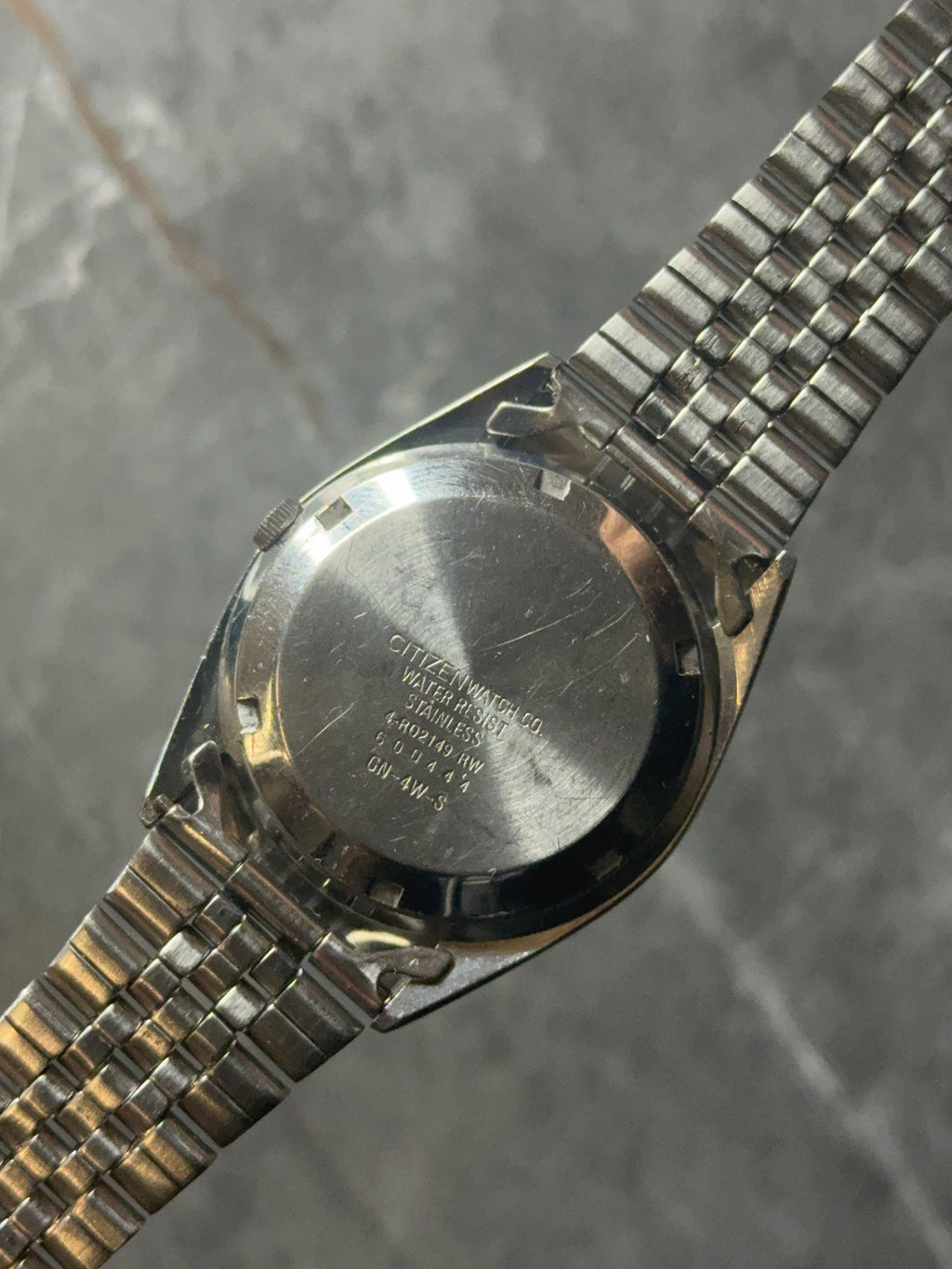 mens silver citizen eagle 7 automatic watch