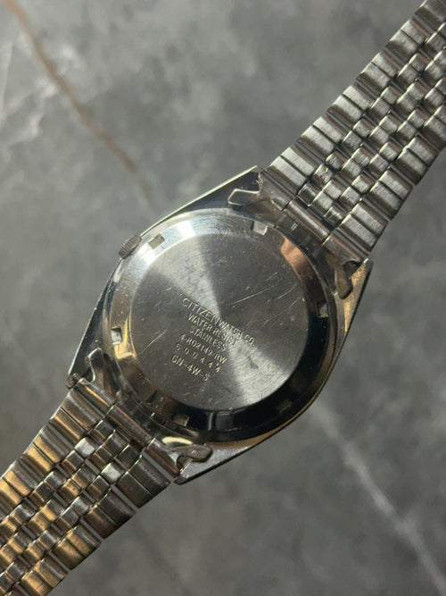 mens silver citizen eagle 7 automatic watch
