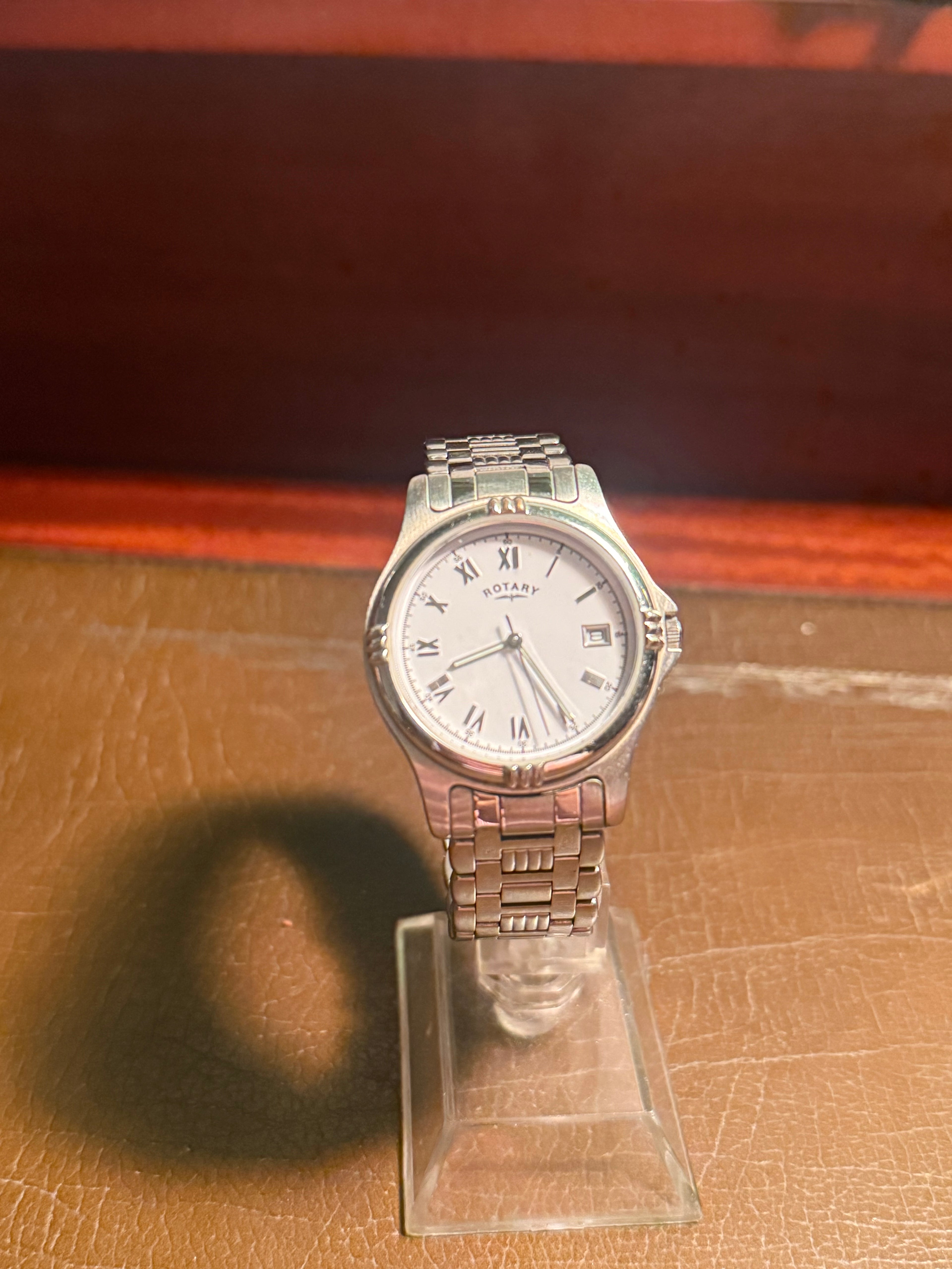 Men’s vintage rotary quartz watch
